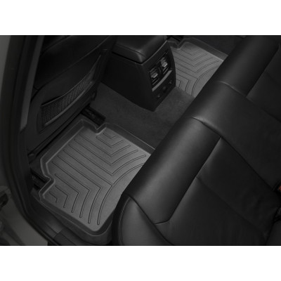 3D килимки для BMW 3 F30, 4 F36 2011-2018 чорні задні WeatherTech 444102