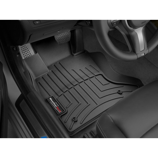 3D килимки для BMW 5 F10 2010-2016 X-drive чорні передні WeatherTech 443301
