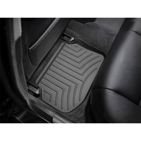 3D килимки для BMW 5 F10 2010-2014 чорні задні WeatherTech 443132