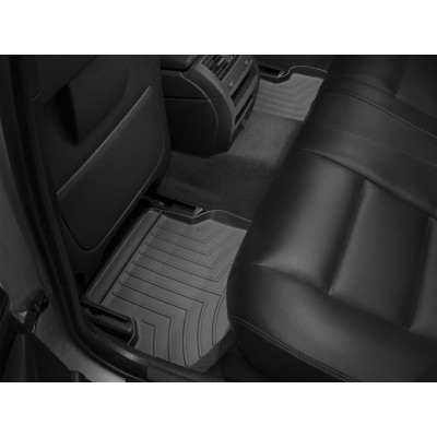 3D килимки для BMW 5 F10 2014-2016 чорні задні WeatherTech 443133