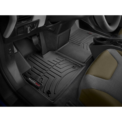 3D килимки для BMW i3 2013- чорні передні WeatherTech 445691