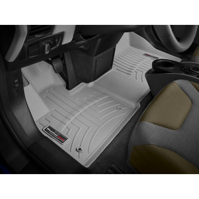 3D килимки для BMW i3 2013- сірі передні WeatherTech 465691