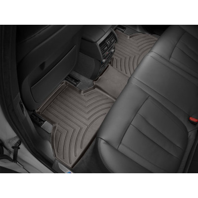 3D килимки для BMW X5 F15, X6 F16 2013- какао задні WeatherTech 475592