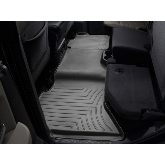 3D килимки для Dodge Ram 2008- Crew Cab чорні задні WeatherTech 442163