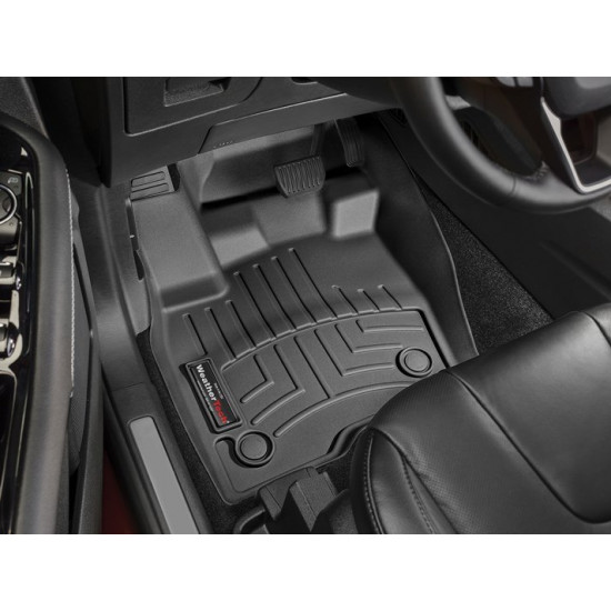 3D килимки для Ford Edge, Lincoln MKX 2015- чорні передні WeatherTech 448451