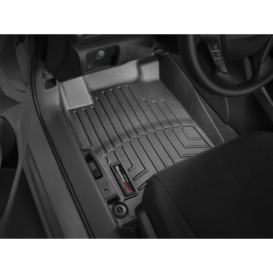 3D килимки для Honda Accord 2012-2017 чорні передні WeatherTech 444811