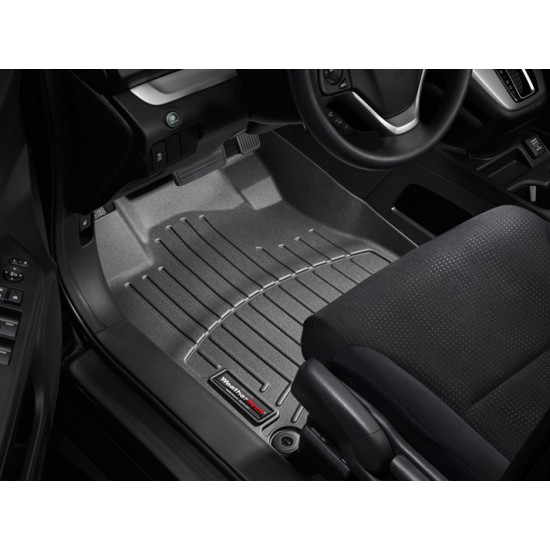 3D коврики для Honda CR-V 2012-2017 черные передние WeatherTech 445571