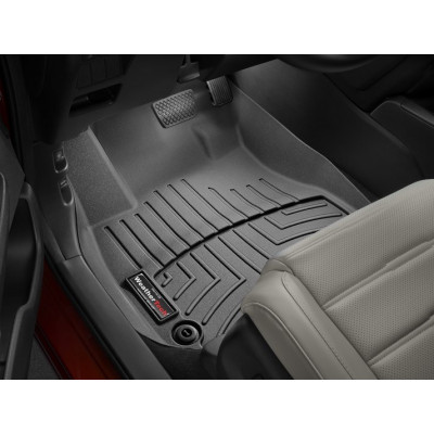 3D килимки для Honda CR-V 2017- чорні передні WeatherTech 4411101