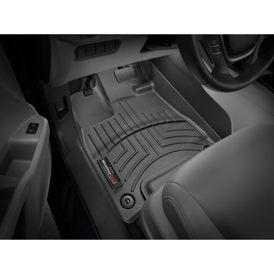 3D килимки для Honda Pilot, Passport 2015- чорні передні WeatherTech 448391