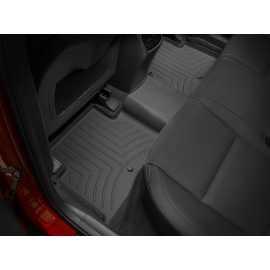 3D коврики для Hyundai Tucson, Kia Sportage 2015- черные задние WeatherTech 448162