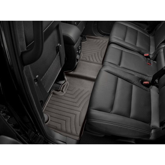 3D килимки для Jeep Grand Cherokee, Dodge Durango 2011- какао задні Bench seating WeatherTech 473242