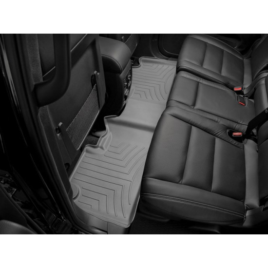 3D килимки для Jeep Grand Cherokee, Dodge Durango 2011- сірі задні Bench seating WeatherTech 463242