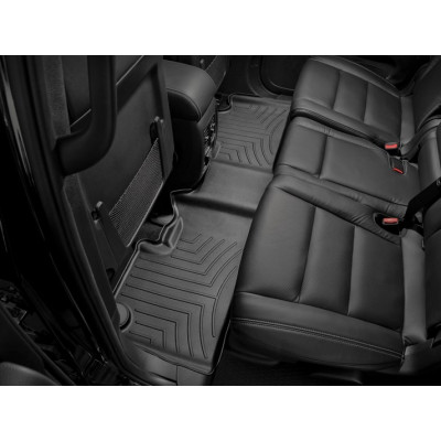 3D коврики для Jeep Grand Cherokee, Dodge Durango 2011- черные задние Bench seating WeatherTech 443242