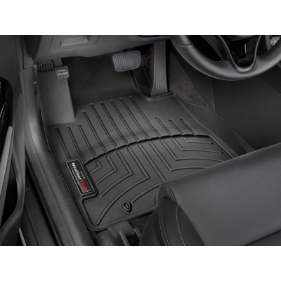 3D килимки для Hyundai Tucson, Kia Sportage 2015- чорні передні WeatherTech 449491