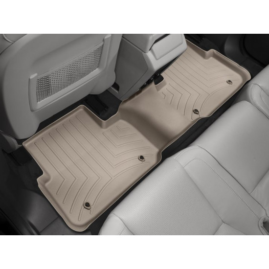 3D килимки для Land Rover Discovery Sport 2015- бежеві задні WeatherTech 457962