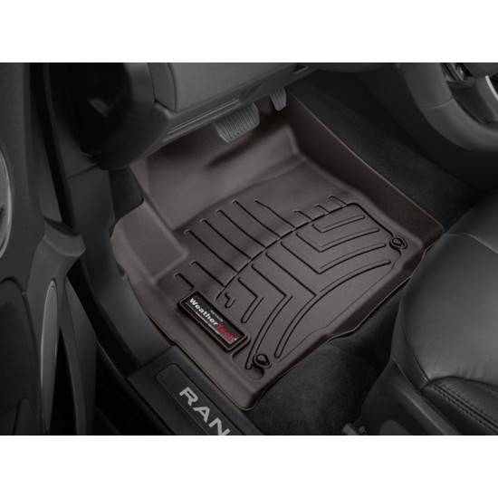 3D килимки для Land Rover Range Rover Evoque 2012-2018 какао передні WeatherTech 474041