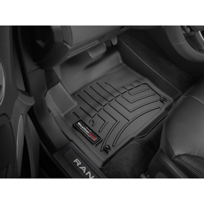 3D килимки для Land Rover Range Rover Evoque 2012-2018 чорні передні WeatherTech 444041