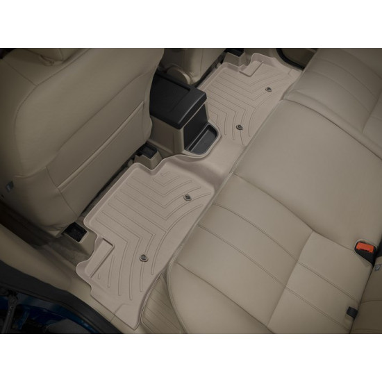3D килимки для Land Rover Freelander 2012-2014 бежеві задні WeatherTech 455632