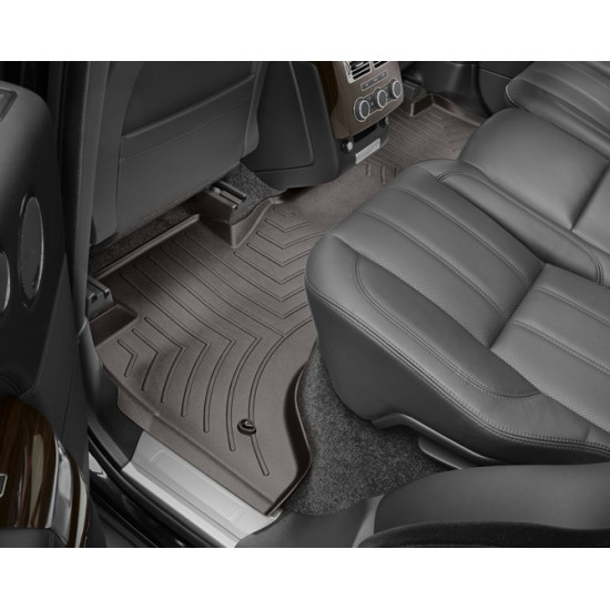 3D килимки для Land Rover Range Rover 2013- какао задні WeatherTech 474803