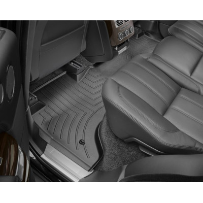 3D килимки для Land Rover Range Rover 2013- чорні задні WeatherTech 444803