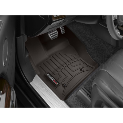 3D килимки для Land Rover Range Rover, Range Rover Sport 2013-, Discovery 2016- какао передні WeatherTech 474801