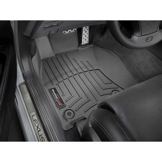 3D коврики для Lexus LS 2012-2107 AWD черные передние WeatherTech 445141