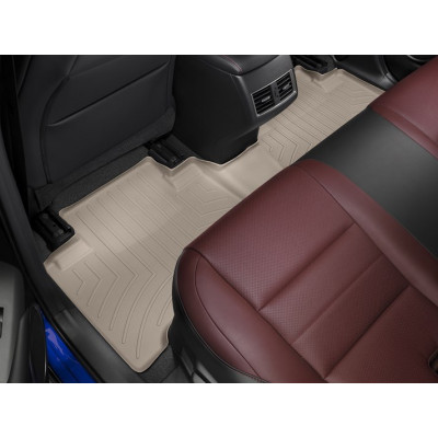 3D килимки для Lexus NX 2014- бежеві задні WeatherTech 457492