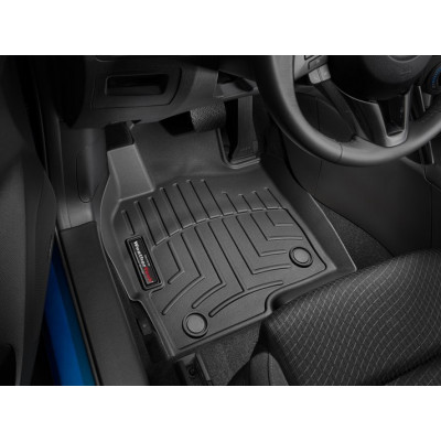 3D килимки для Mazda CX-5 2012-2017 чорні передні WeatherTech 444191