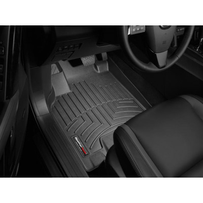 3D килимки для Mazda CX-9 2007-2016 чорні передні WeatherTech 441531