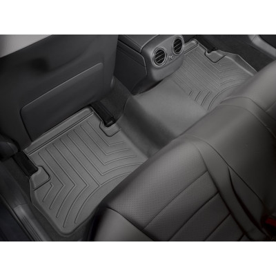 3D килимки для Mercedes C-class W205 2014- чорні задні WeatherTech 446762