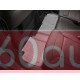 3D коврики для Mercedes GL, GLS-class X166, M, GLE-class W166 2012- cерые задние WeatherTech 464012
