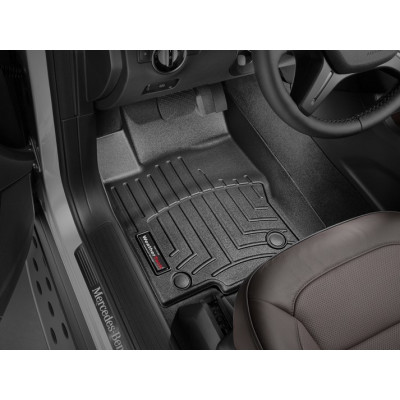3D килимки для Mercedes GL, GLS-class X166, M, GLE-class W166 2012- чорні передні WeatherTech 444011