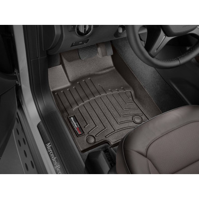3D килимки для Mercedes GL, GLS-class X166, M, GLE-class W166 2012- какао передні WeatherTech 474011