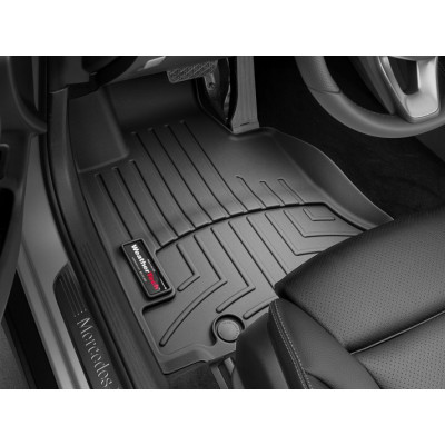3D килимки для Mercedes GLC-class X253 2015- чорні передні WeatherTech 448981