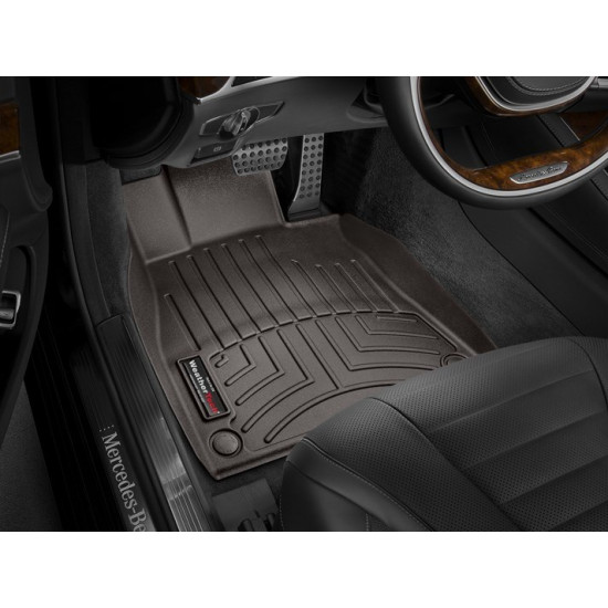 3D коврики для Mercedes S-class W222 2013- какао передние WeatherTech 475711