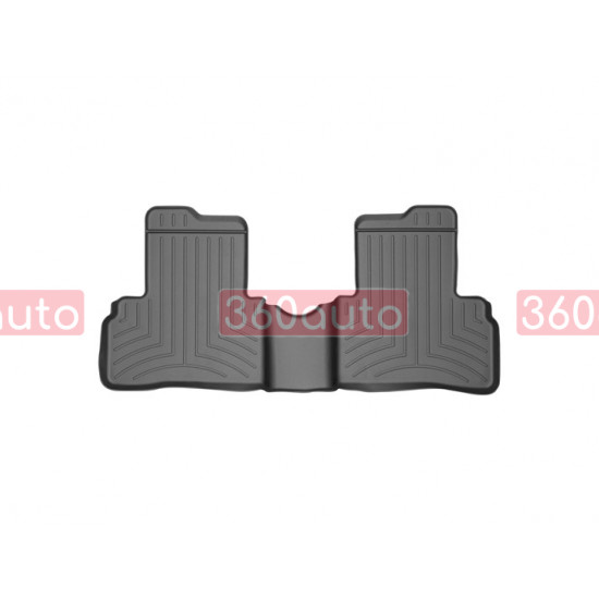 3D килимки для Nissan Juke 2010- чорні задні WeatherTech 445042