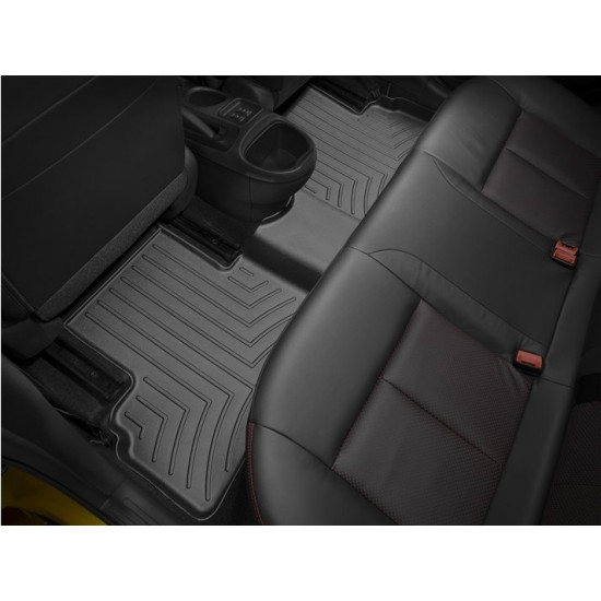 3D килимки для Nissan Juke 2010- чорні задні WeatherTech 445042