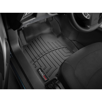 3D килимки для Nissan X-Trail, Rogue 2014- чорні передні WeatherTech 446301