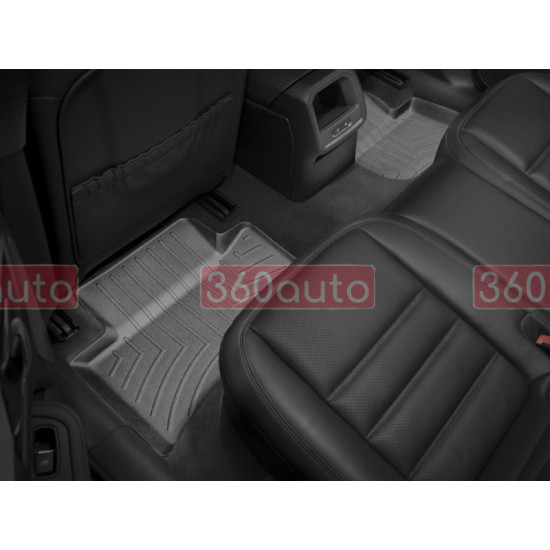 3D килимки для Porsche Macan 2014- чорні задні WeatherTech 442303