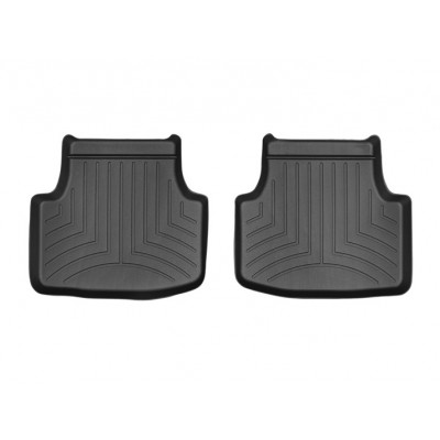 3D килимки для Skoda Octavia A7 2013-2019 чорні задні WeatherTech 444963