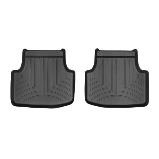 3D килимки для Skoda Octavia A7 2013-2019 чорні задні WeatherTech 444963