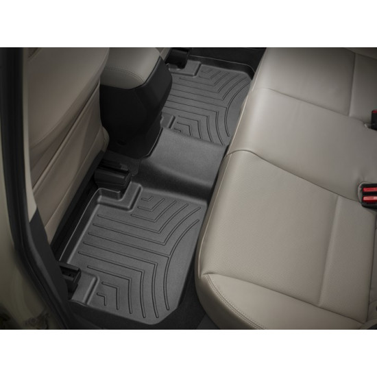 3D килимки для Subaru Forester 2012-2018 чорні задні WeatherTech 445312