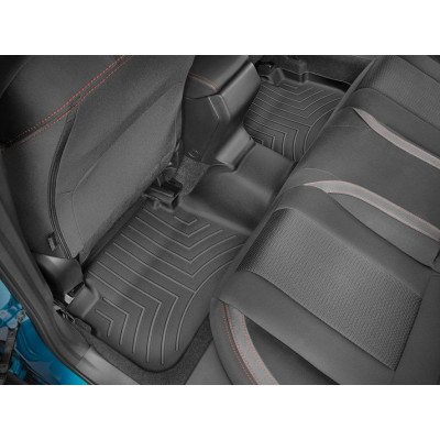 Коврики Subaru Impreza, XV, Crosstrek 2017- черные задние WeatherTech 4411072