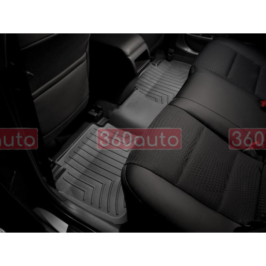 3D килимки для Toyota Camry XV50 2011-2017 чорні задні WeatherTech 444002