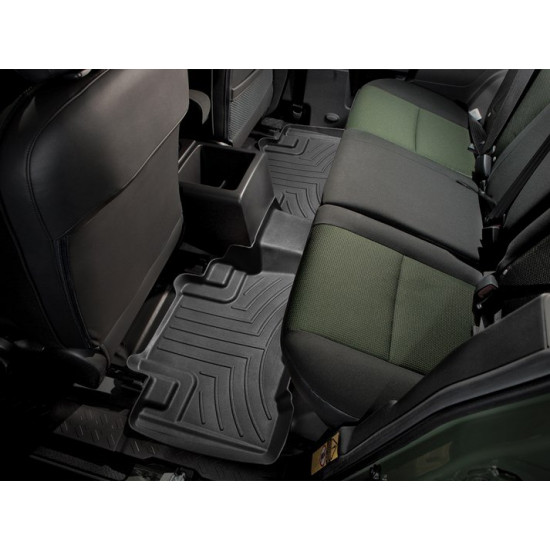 3D килимки для Toyota FJ Cruiser 2007- чорні задні WeatherTech 443112