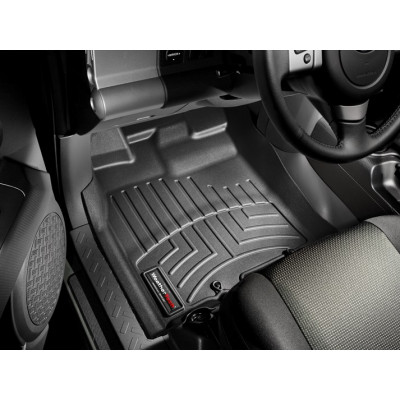 3D килимки для Toyota FJ Cruiser 2007-2011 чорні передні WeatherTech 443111