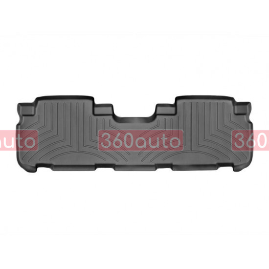 3D килимки для Toyota Highlander 2014- чорні задні WeatherTech 446322