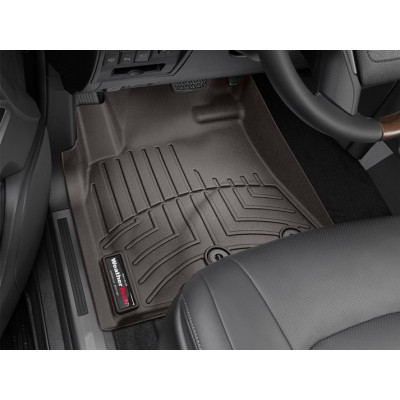 3D килимки для Toyota Land Cruiser 200, Lexus LX 570 2012- какао передні WeatherTech 474231