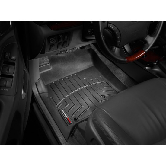 3D коврики для Toyota Land Cruiser Prado 120, Lexus GX 470 2003-2008 черные передние WeatherTech 440701