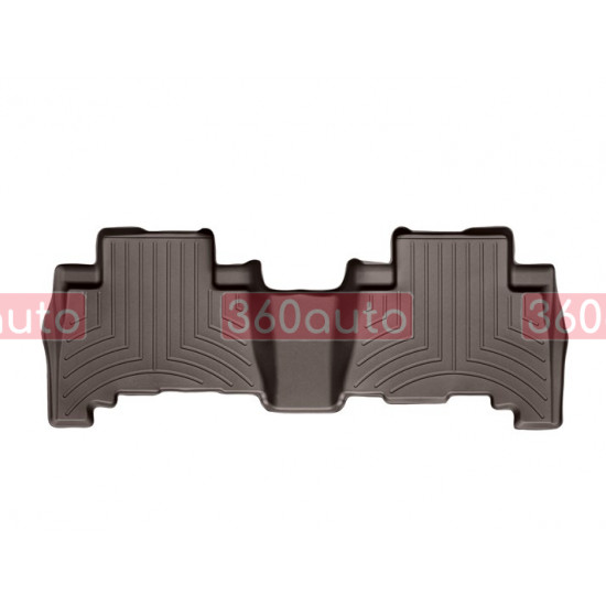 3D килимки для Toyota Land Cruiser Prado 150, Lexus GX 460 2013- какао задні WeatherTech 472862